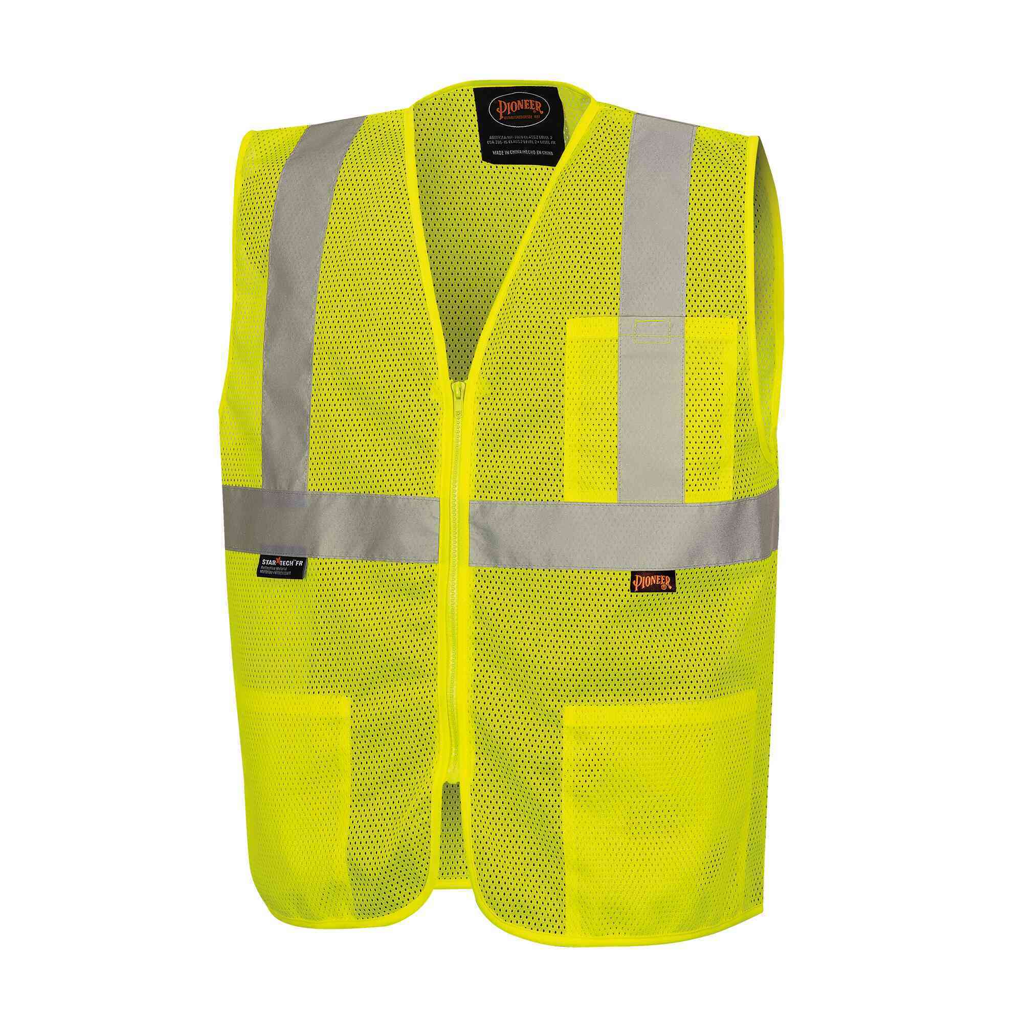 Pioneer SE Mesh Safety Vest - Yellow